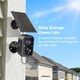 thumbnail image 4 of Cámaras de seguridad Hiseeu Wireless Outdoor Solar 4MP 3K WiFi, 4 of 8
