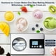 thumbnail image 2 of Máquina para hacer helados Homtone 2.1 L con compresor y temporizador LCD, 2 of 3