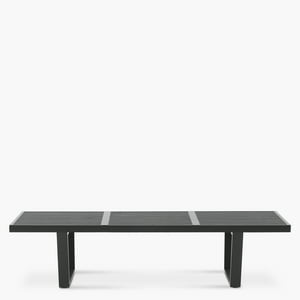 Form Design - Banqueta Madera Nelson Fresno Negro