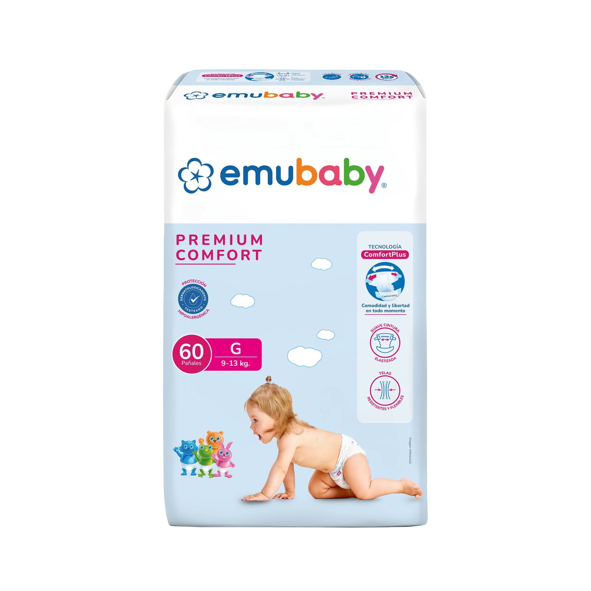 Pañal Premium Comfort G 60 Un Emubaby