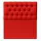 thumbnail image 1 of Respaldo De Cama 1 Plazas Rojo Capitone, 1 of 2
