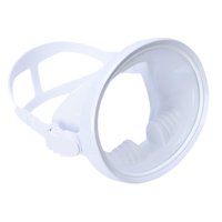 Ioensy - Máscara De Buceo De Lente Individual Máscara Anti Antinborra Para La Pesca De Spear Buceo Blanco