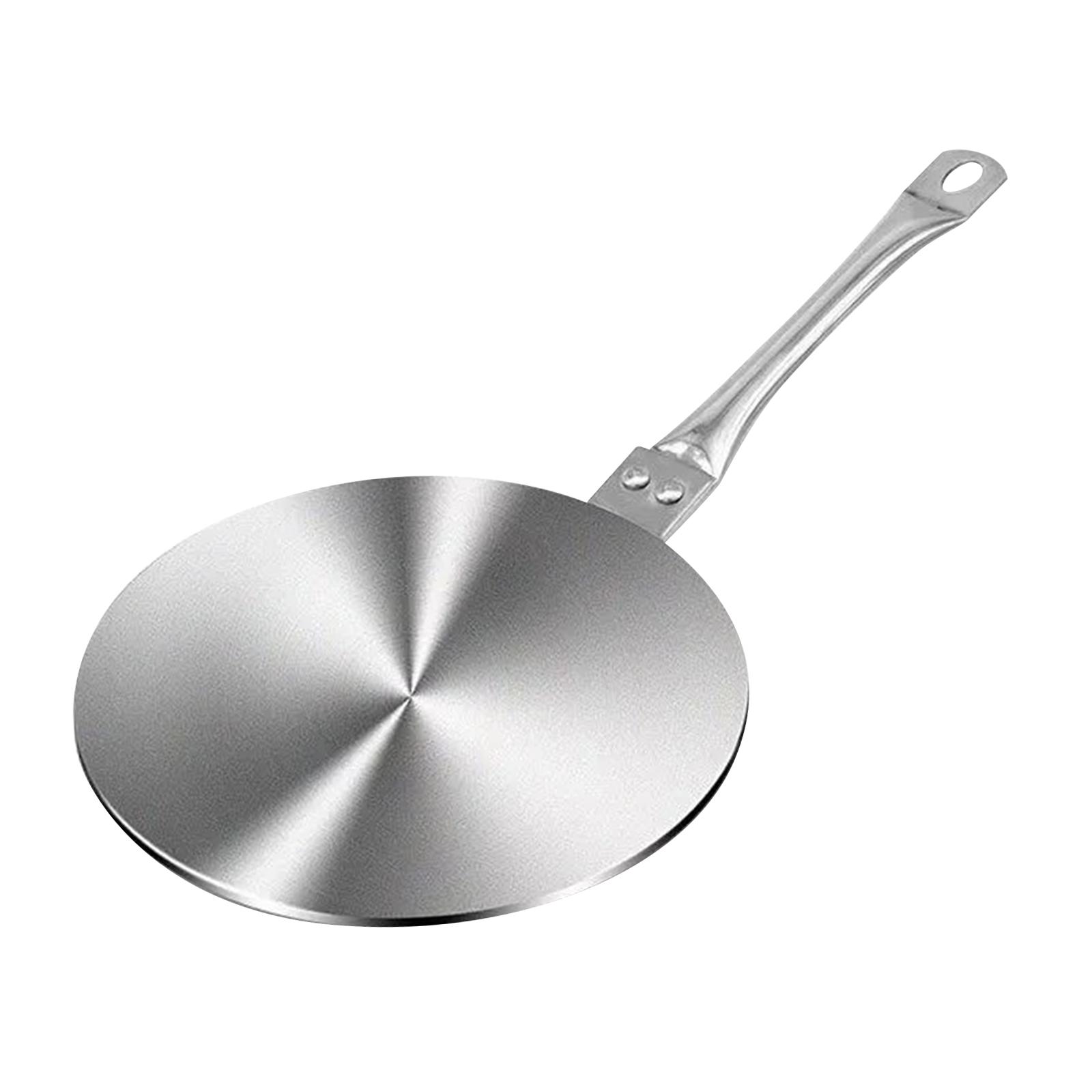 Bothyi - Convertidor De Placa De Inducción De Calor Práctico Con Mango Largo Para Cafetera Espresso De 26 Cm