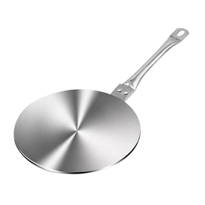 Bothyi - Convertidor De Placa De Inducción De Calor Práctico Con Mango Largo Para Cafetera Espresso De 26 Cm