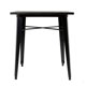 thumbnail image 2 of Mesa Tolix 60X60 Madera Negro, 2 of 2