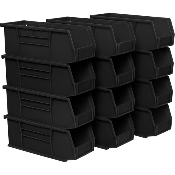 Contenedores de almacenamiento Akro-Mils 30224 Akro-Bins de plástico de 11 cm de largo x 10 de ancho x 10 cm de alto