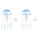 thumbnail image 1 of Decoración de Acuario Uxcell Medusa, Decoraciones para Peceras Medusa Acuario Medusas Falsas Brillantes de Silicona, (Azul, L, 2 Piezas), Destinado para Decoración de Tanque, 1 of 7