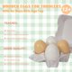 thumbnail image 4 of Huevos de Madera WOODENFUN 4 pzas 6,9 cm x 3,8 cm x 3,8 cm, 4 of 6
