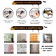 thumbnail image 4 of Adhesivos para ventanas de Halloween Tuzuaol, 70 unidades, para cristal, 4 of 6