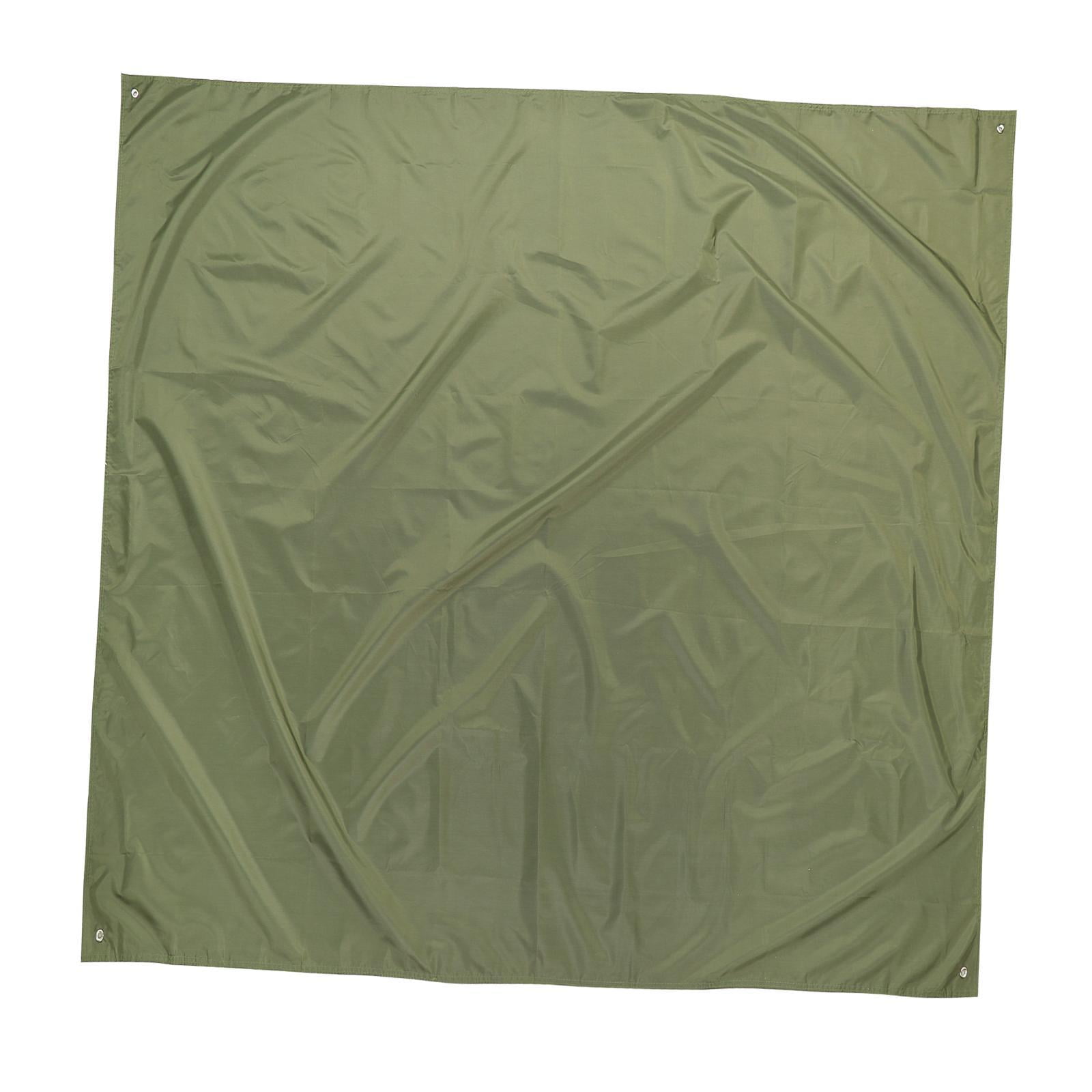 Ioensy - Lona Ligera Para Tienda De Campaña Impermeable Al Aire Libre Familiar 2x2m Verde