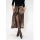 thumbnail image 1 of Falda Roma Animalprint Natalia Seguel, 1 of 3