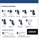 thumbnail image 3 of Cubreasientos Auto Tela Completa Universal Carlife, 3 of 3