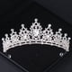 thumbnail image 1 of Gorgeous Silvery Crystal Bridal Tiara & Crown Headband - Perfect for Weddings, Parties & Proms!, 1 of 5
