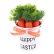 thumbnail image 5 of Cubo Pequeño De Pascua Con Asa Y Zanahoria Para Fiesta De Celebración En El Aula, Lazo De Lunares Naranjas, 5 of 5