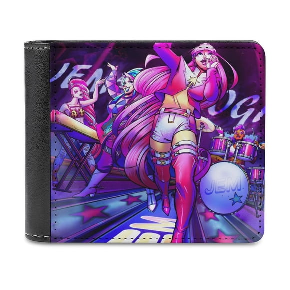 Cartera Jem Y Los Hologramas Bifold Delgado