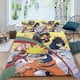 thumbnail image 2 of NARUTO Conjunto de sábanas temático, trío de piezas, cómodo y amigable con la piel, diseño único, regalo de decoración para el hogar para familiares, amigos y fans,173X218cm, 2 of 6