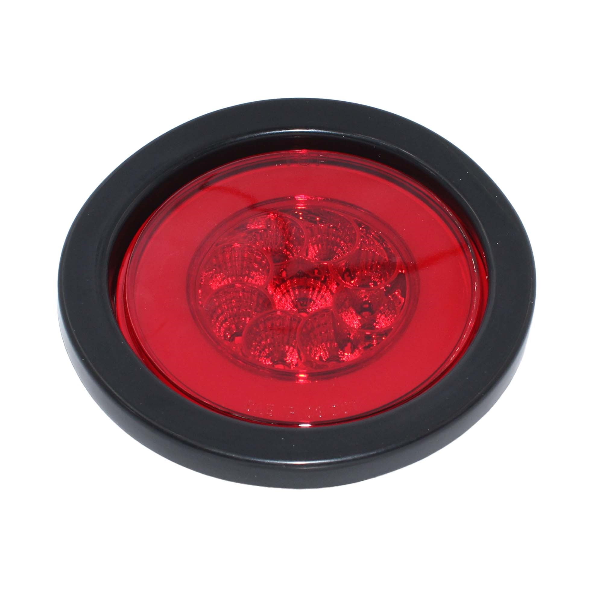 Gotek - Foco Trasero 4 Pulg Rojo Led Bi-volts Tipo Halo