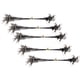 thumbnail image 1 of 50 Unidades De Cables De Pesca Con Broches De Seguridad Y Giratorios De Barril, Color Negro, 15cm, 1 of 5