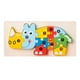 thumbnail image 3 of Rompecabezas De Números De Animales De Madera Rompecabezas De Madera Juguete De Animales Para Niños En Edad Preescolar Rinoceronte, 3 of 5