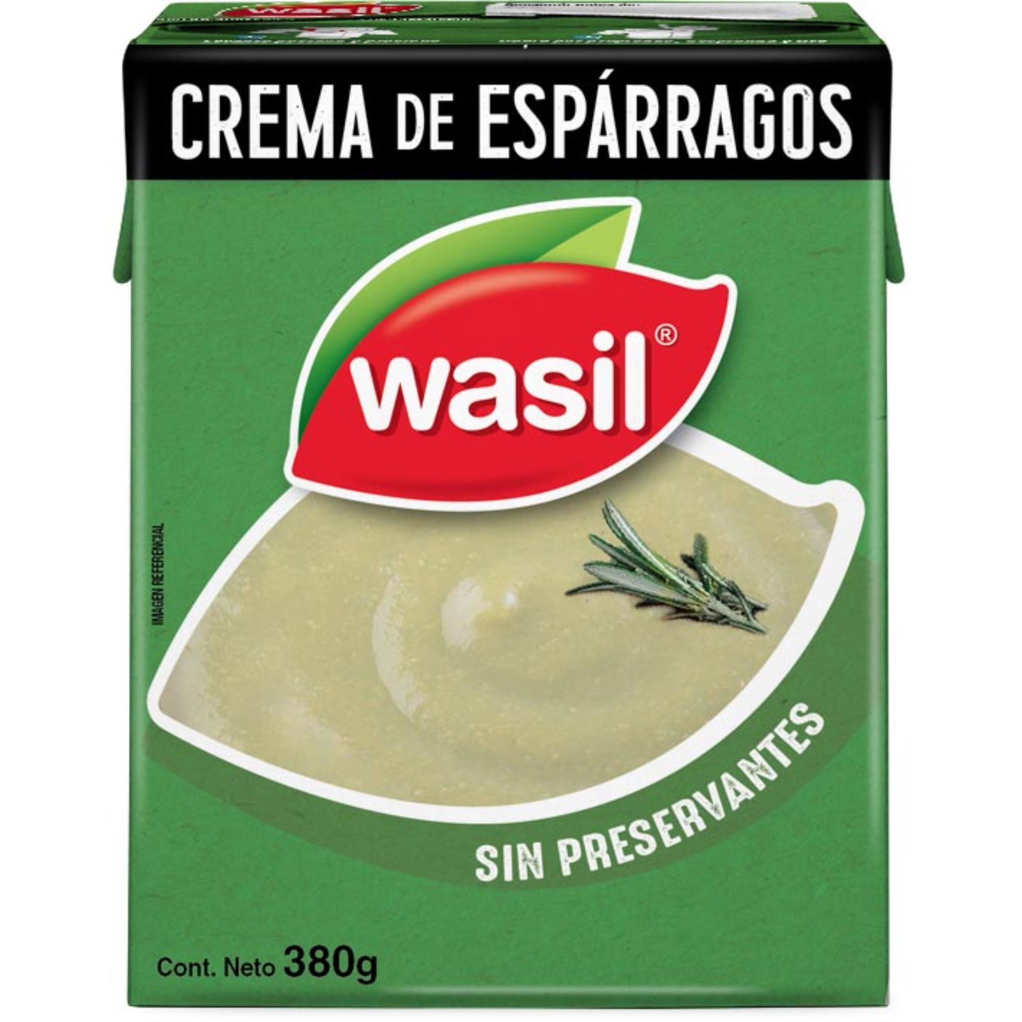Crema De Espárragos Caja 380 g Wasil