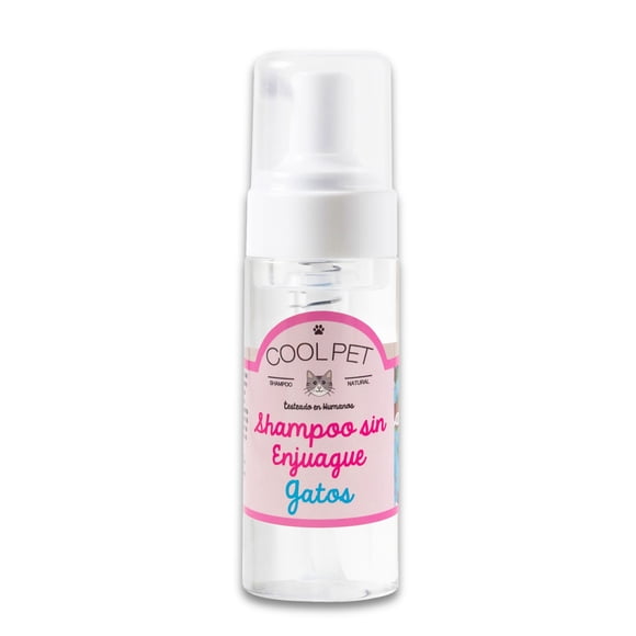 COOL PET SHAMPOO SIN ENJUAGUE ESPUMA GATO