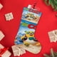 thumbnail image 4 of Agente Especial Oso Tema: Calcetines de Navidad, fino lino blanco para colgar en escaleras y chimenea, decoración navideña para el hogar, regalo de Navidad. 45cm × 32cm, 4 of 5