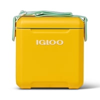 Igloo - Etiqueta Tipo Iglú Con Correas, Estilo Pícnic, 11 L, Color Amarillo