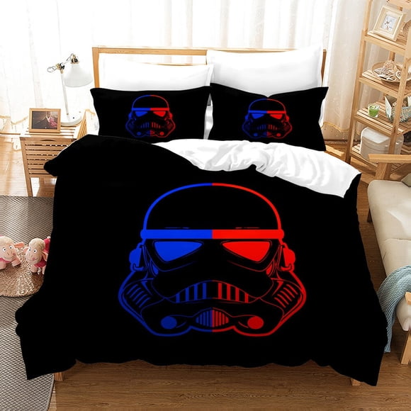 Future Soldier Pattern Black Quilt Cover Set Duvet Cover Bedding Pillowcases3-Piece Bedding Set (1 Duvet Cover + 2 Pillow Shams)