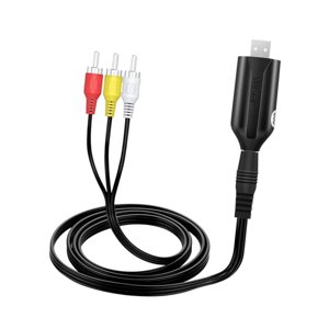 Magideal - Convertidor De Vhs A Dvd, Tarjeta De Vídeo Usb2.0, Cable Usb Profesional De Alto Rendimiento, Unidad Gratuita, Grabador De Vídeo, Cintas Vhs A Digital
