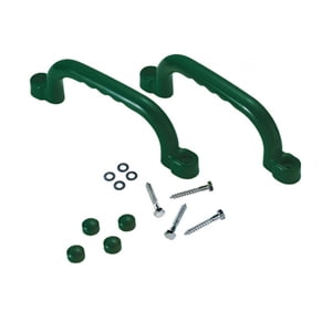Bothyi - 2 Uds., Equipo De Juegos, Casa De Juegos, Barras De Agarre Para Patio Trasero, Casa De Juegos, Verde Oscuro