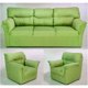 thumbnail image 1 of Juego De Living Sorrento 3, 1 Y 1 Cuerpos Verde Pistacho, 1 of 1
