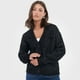 thumbnail image 3 of Sweater Mujer Cárdigan Lurex Negro Corona, 3 of 5