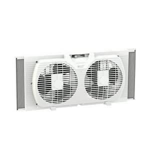 Ventilador De Ventana Comfort Zone Cz319Wt Reversible, 23 Cm, 2 Velocidades