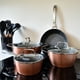 thumbnail image 2 of Batería de Cocina Antiadherente Copper 7 Piezas Simplit, 2 of 9