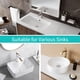 thumbnail image 2 of Tapón universal de latón para lavabo de baño HAPPUP, 2 of 7
