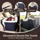 thumbnail image 4 of Asiento para Mascotas Snoozer Mediano Negro Acolchado, Hasta 11 kg, 4 of 8