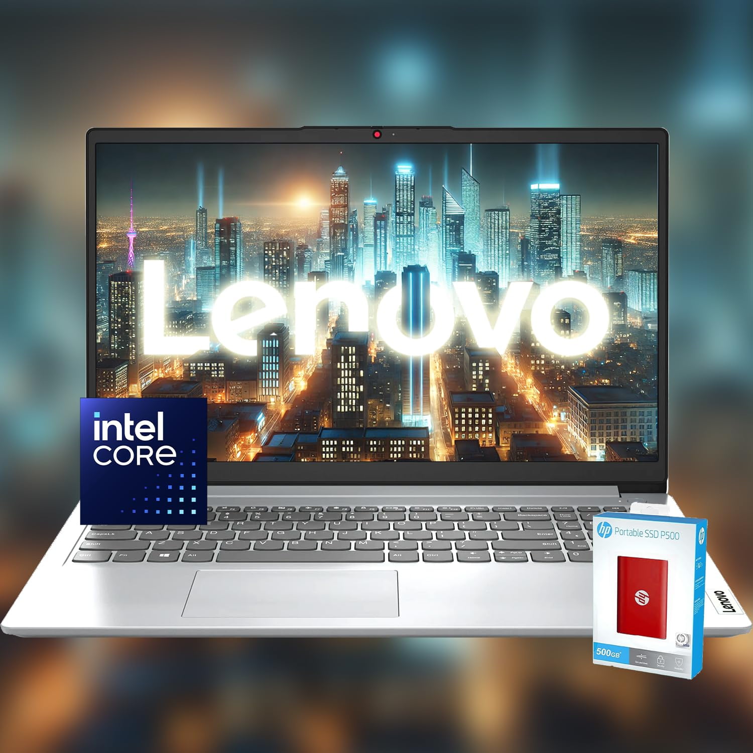 Ordenador Portátil Lenovo Idea 15 Serie Premium Intel Celeron De 12 Gb De Ram