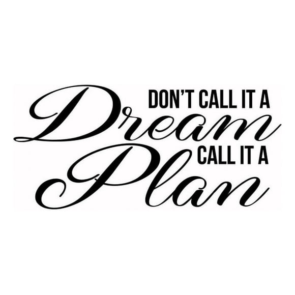 Decomural Call It A Plan Inspirational WS-43902