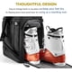 thumbnail image 5 of Bolsa para botas de esquí Unigear 70L, mochila de viaje para botas de esquí, color negro, 5 of 7