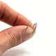 thumbnail image 2 of Argolla con Circones de Plata 925 de 13,5 mm con cierre de Tornillo, 2 of 2