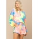 thumbnail image 5 of Conjunto de Top y Shorts de Punto con Estampado Tie-dye L, 5 of 5