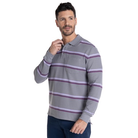 Kotting - Polera Manga Larga Pique Listada