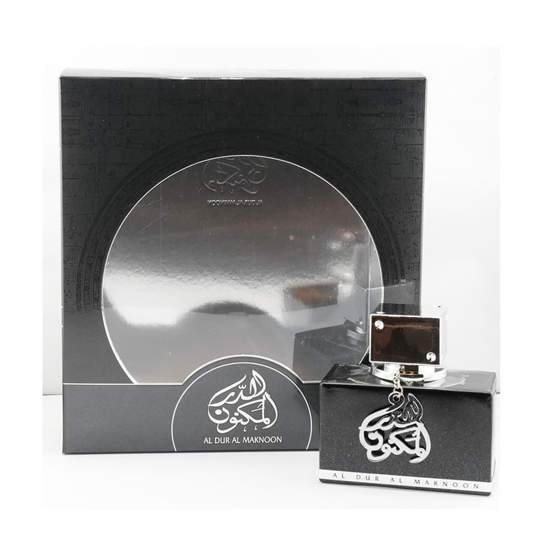 Set Lattafa Hombre Al Dur Al Maknoon Silver Edp 100 Ml + Deo Spray 200 Ml (2 Piezas) - Lujo Y Sofisticación