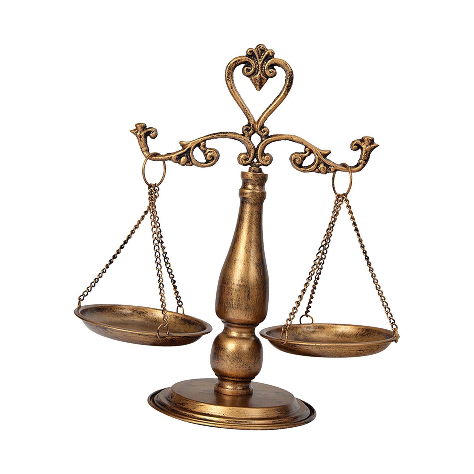 Magideal - Torre De Joyería De Libra De Metal, Organizador De Cosméticos, Soporte De Centro De Mesa, Torre De Joyería De Libra, Exhibición De Joyería Para Llaves 8X19X45Cm