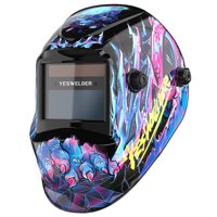 Casco De Soldadura Yeswelder True Color Solar Con Oscurecimiento Automático Lyg-L500A