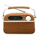 thumbnail image 2 of Radio Retro Portatil Bluetooth AM FM USB Cafe AP02060, 2 of 4