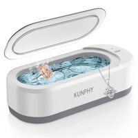 Limpiador Ultrasónico De Joyas Kunphy 350 Ml 46 Khz Blanco