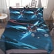 thumbnail image 1 of Juego de ropa de cama Evolution Greninja de 3 piezas, cómodo y suave, ideal para decorar el dormitorio o como regalo. Incluye 1 funda nórdica y 2 fundas de almohada., 1 of 3