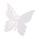 thumbnail image 2 of 50X Nombre De Mariposa Etiqueta De Tarjeta De Lugar Tarjeta De Nombre De Acompañante Decoración De Mesa De Boda Blanco, 2 of 3