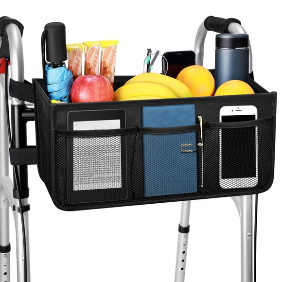 Walker Basket Dotday mejorado con portavasos, bolsa plegable